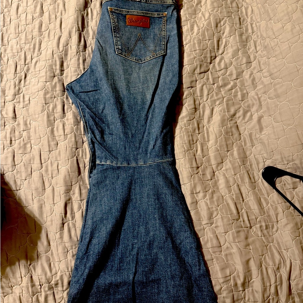 Wrangler Blue Flare & Wide Leg Jeans